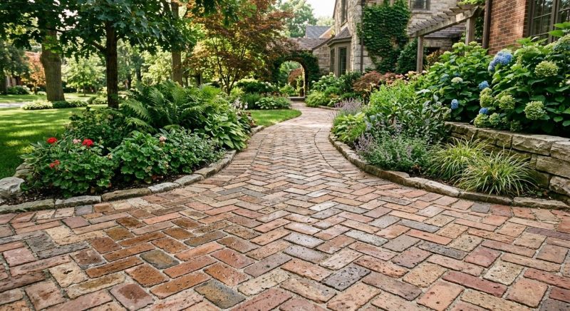 Brick Driveway Paving in Denver, CO